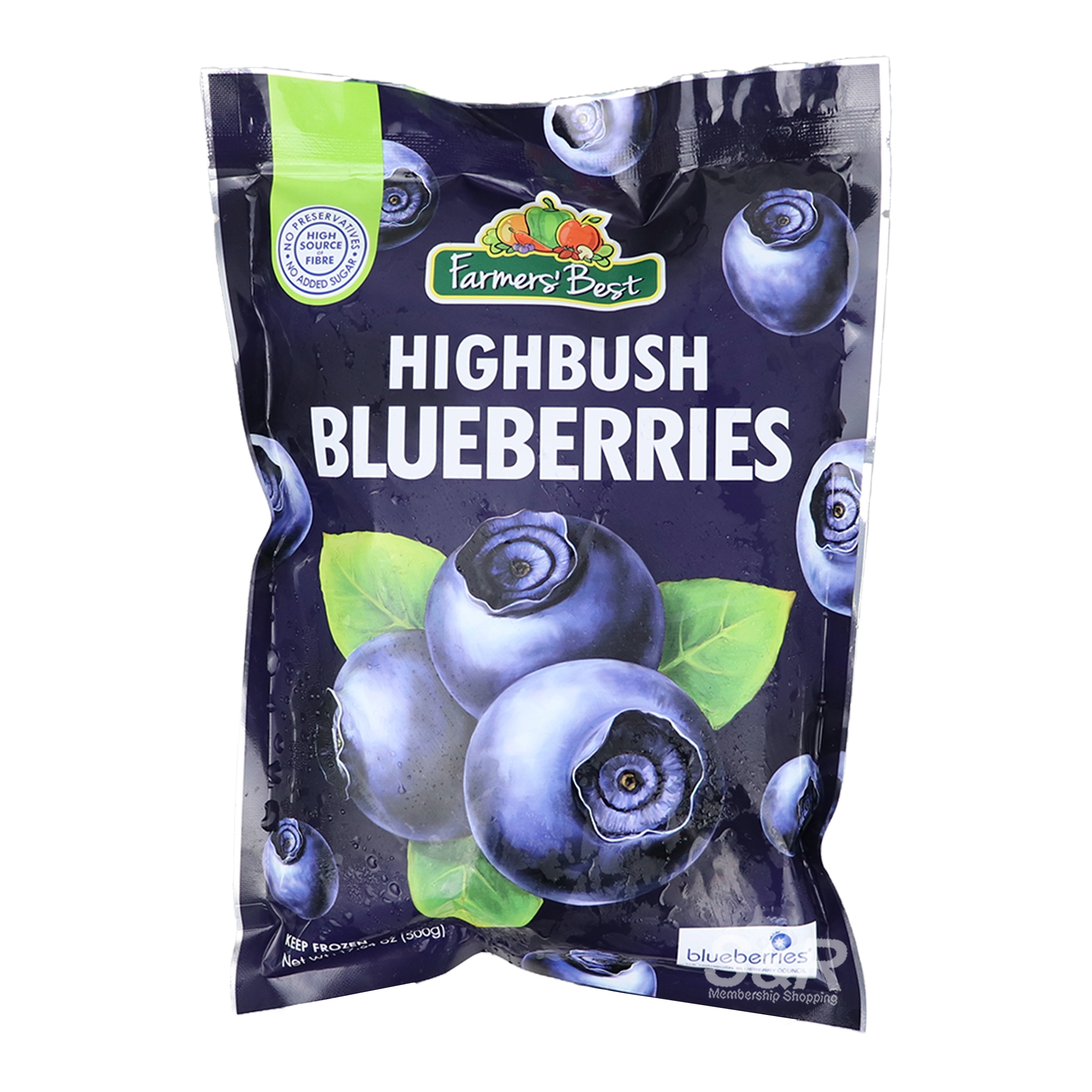 Farmers' Best Highbush Blueberries 500g